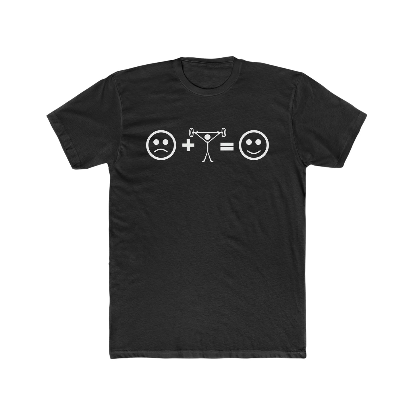 😔 +🏋🏻‍♂️ = 😃