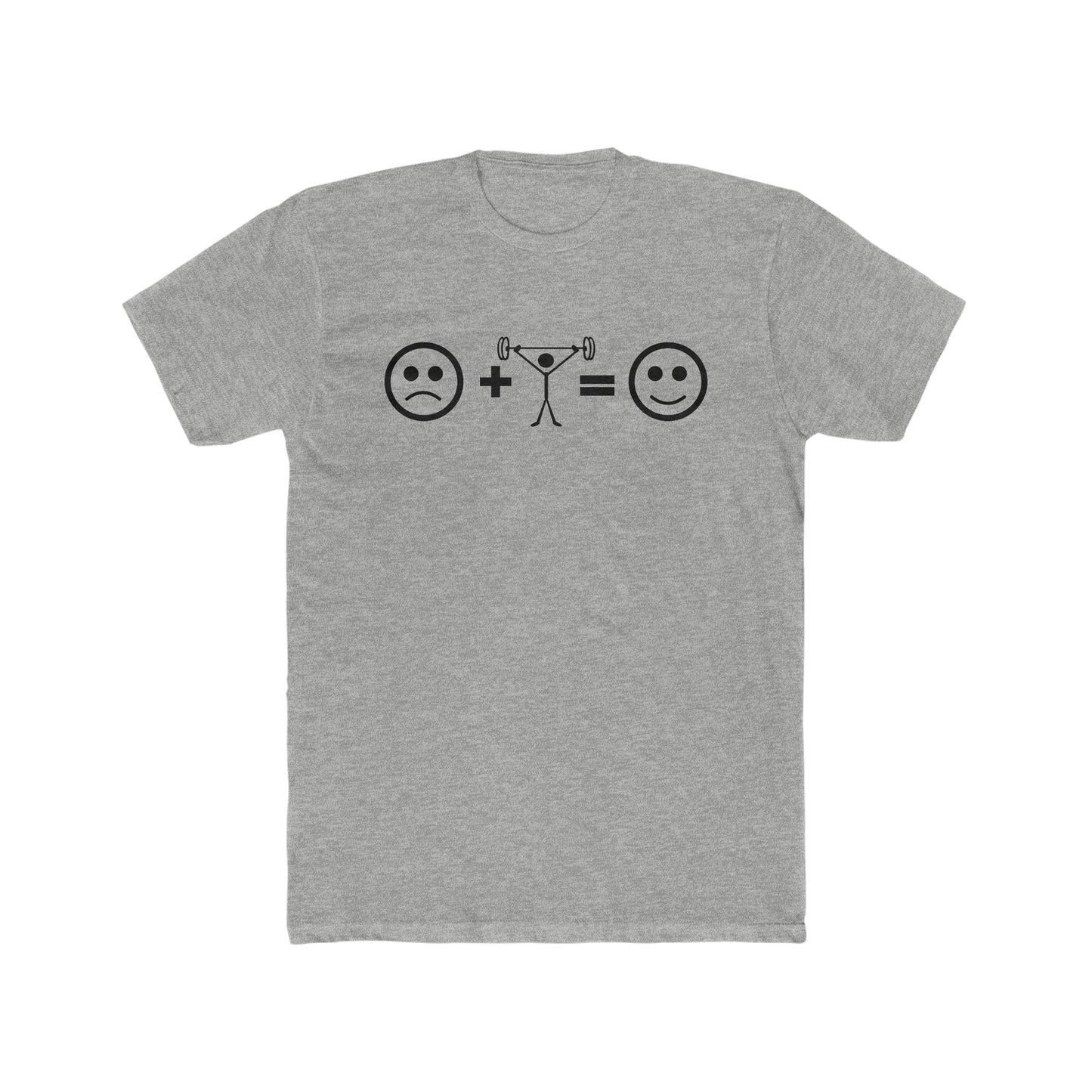 😔 +🏋🏻‍♂️ = 😃