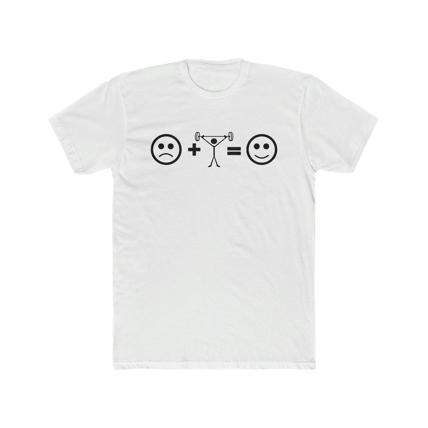 😔 +🏋🏻‍♂️ = 😃